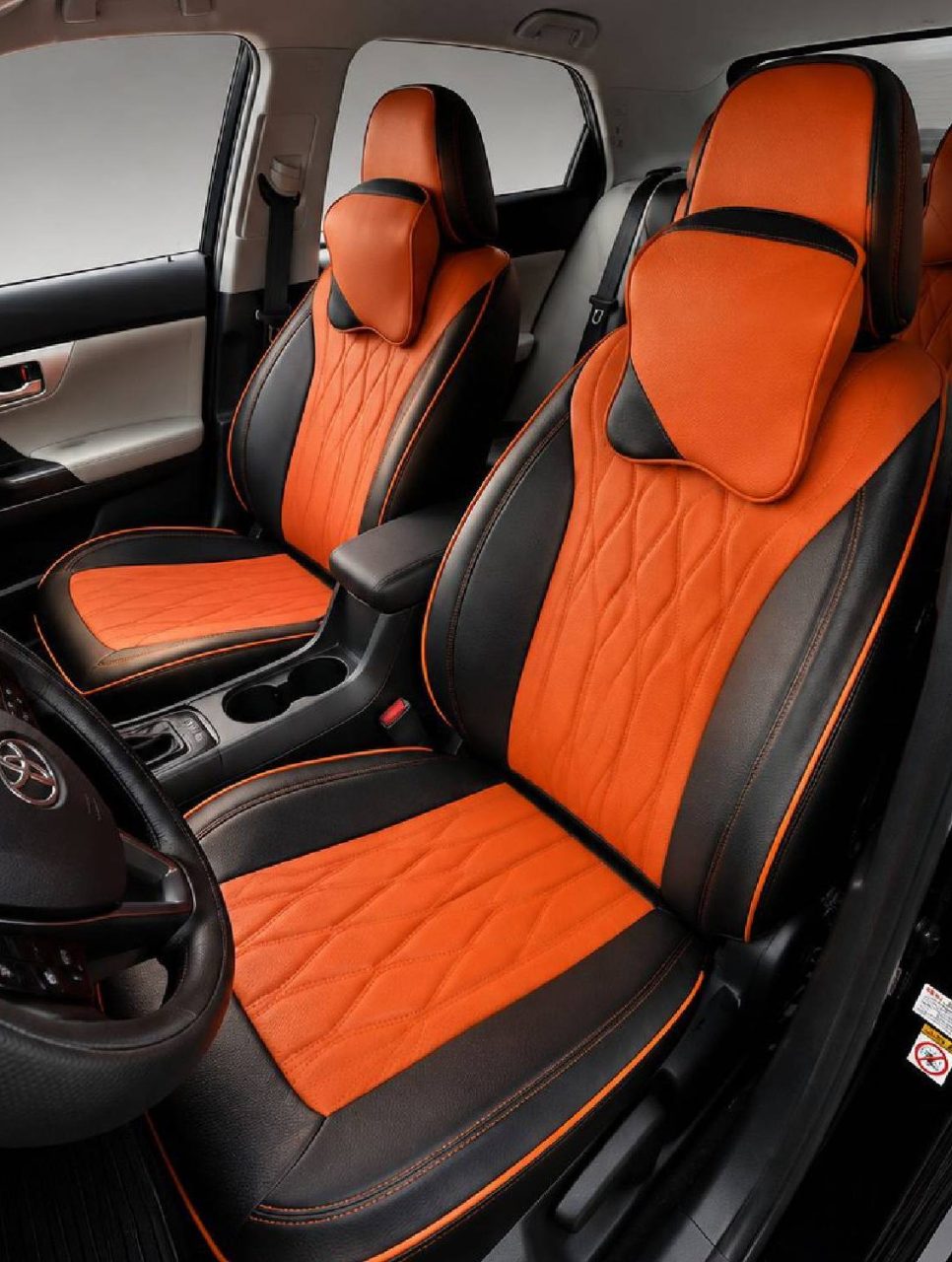 Orange ML-90 Premium Custom-Made Seat Covers