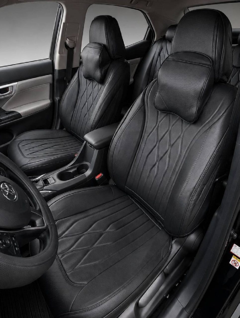 Black ML-90 Premium Custom-Made Seat Covers