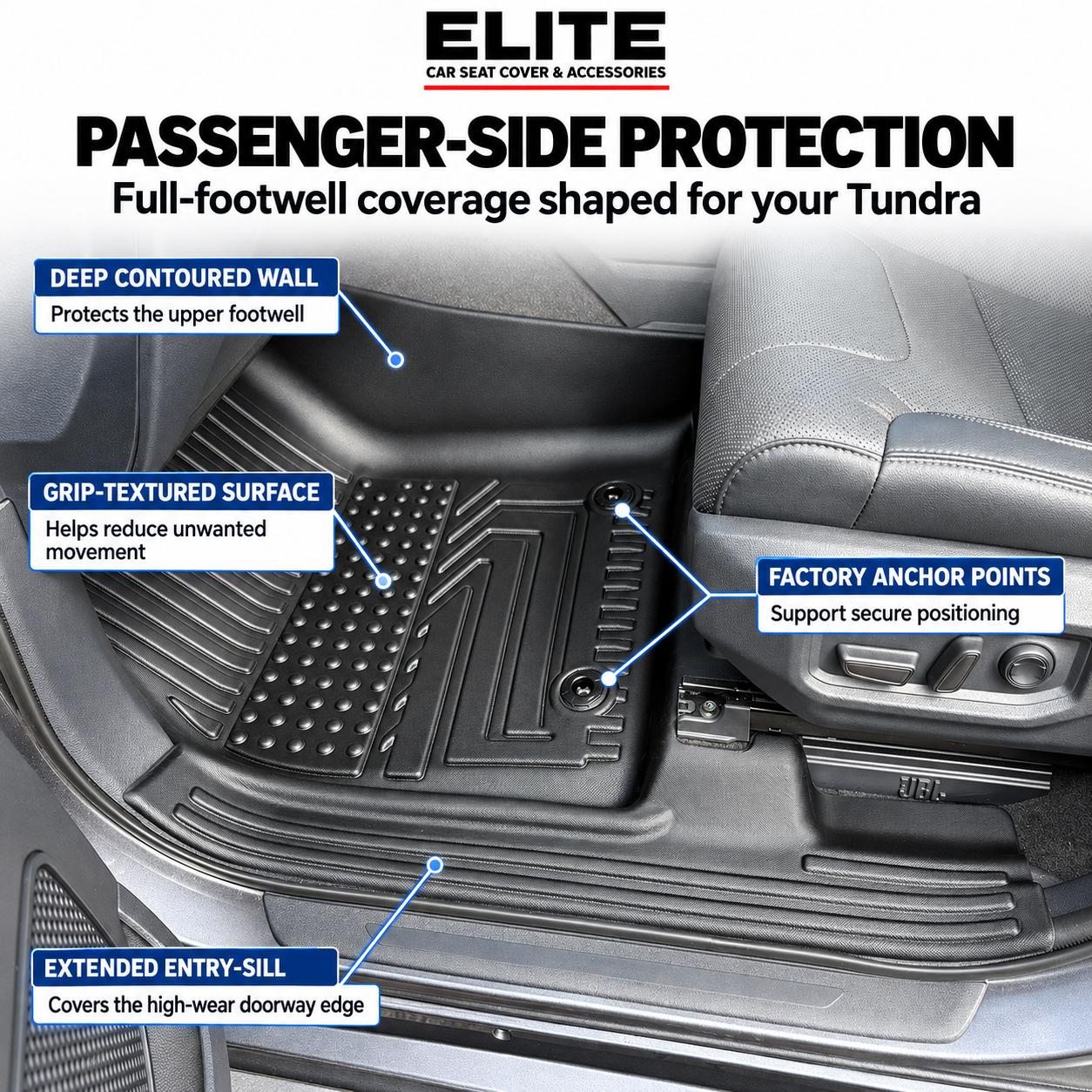 TPE 5D Mats for Toyota Tundra 2024 Onwards - Image 3