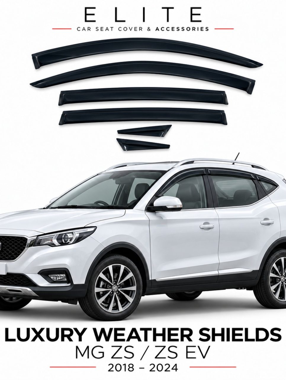 Weather Shields for MG ZS / ZS EV 2018–2024
