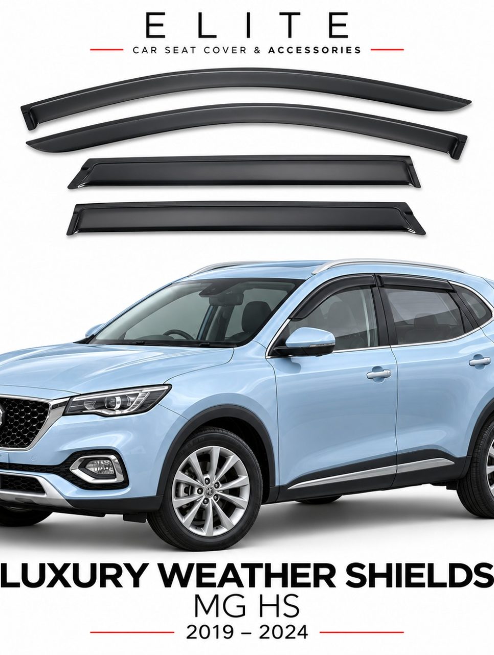 Weather Shields for MG HS 2019–2024
