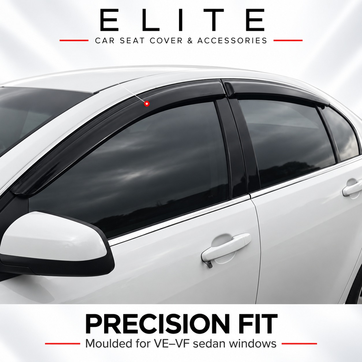 Weather Shields for Holden Commodore VE–VF Sedan 2006–2017 - Image 5