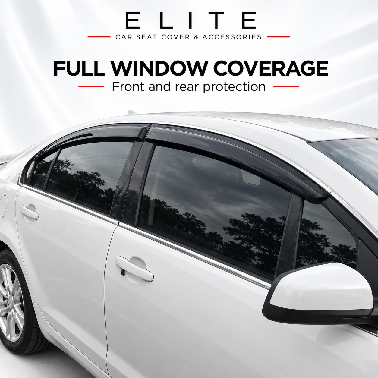Weather Shields for Holden Commodore VE–VF Sedan 2006–2017 - Image 4