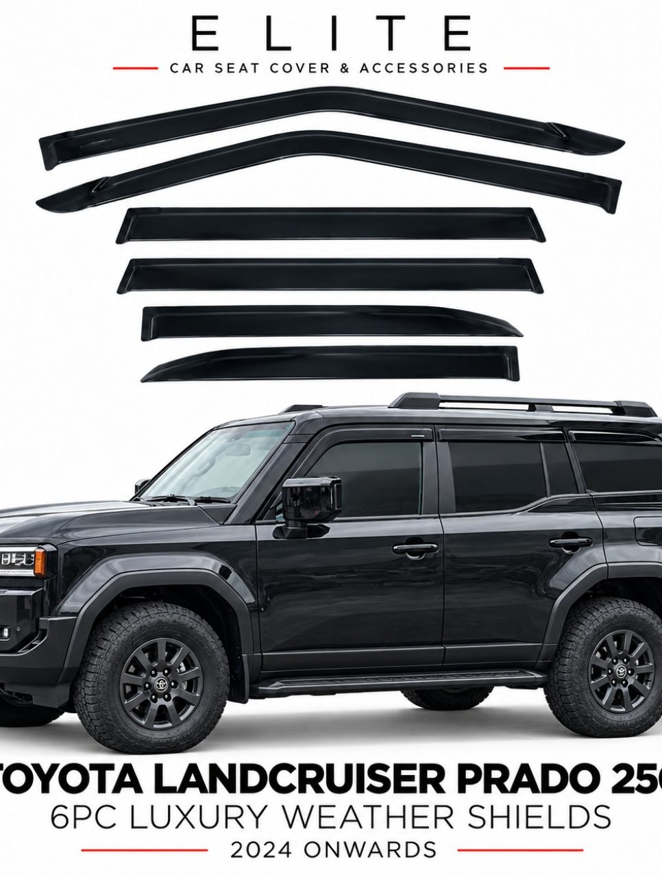 Weather Shields for Toyota Hilux 2015 – 2025