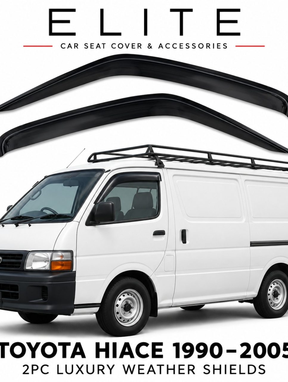 Weather Shields for Toyota HiAce 1990–2005